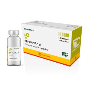 CEFEPIMA 1 g Polvo para Solución Inyectable (BE)