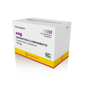 MEMANTINA CLORHIDRATO 10 mg Comprimidos recubiertos  (BE)