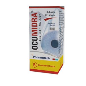 Ocumidra ® Fenilefrina Clorhidrato 2.5% / Solución Oftálmica