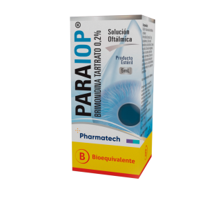 Paraiop ®Brimonidina Tartrato  0,2%   Solución oftálmica